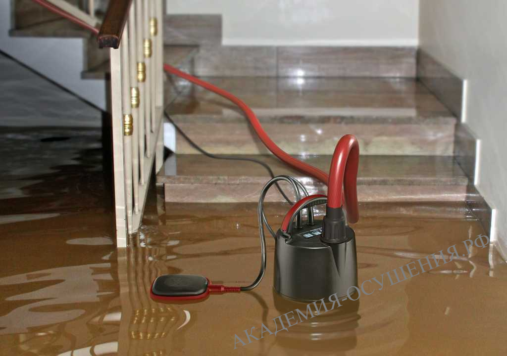 Прибор для откачки воды